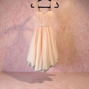 Minuet Petite Pink Prom Dress